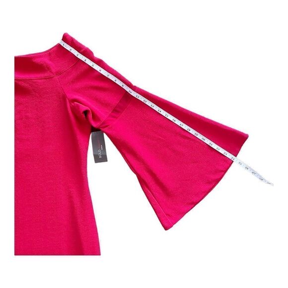 Bold Elements Red Off the Shoulder Bell Sleeve Bodycon Midi Dress SZ 3X BNWT - Picture 11 of 14